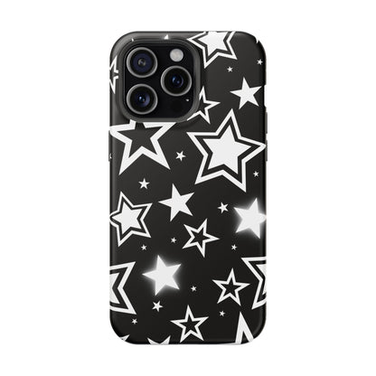 Black Stardust iPhone Case