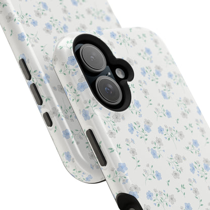Blue Floral Ditsy iPhone Case