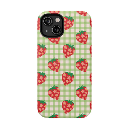 Strawberry Picnic iPhone Case