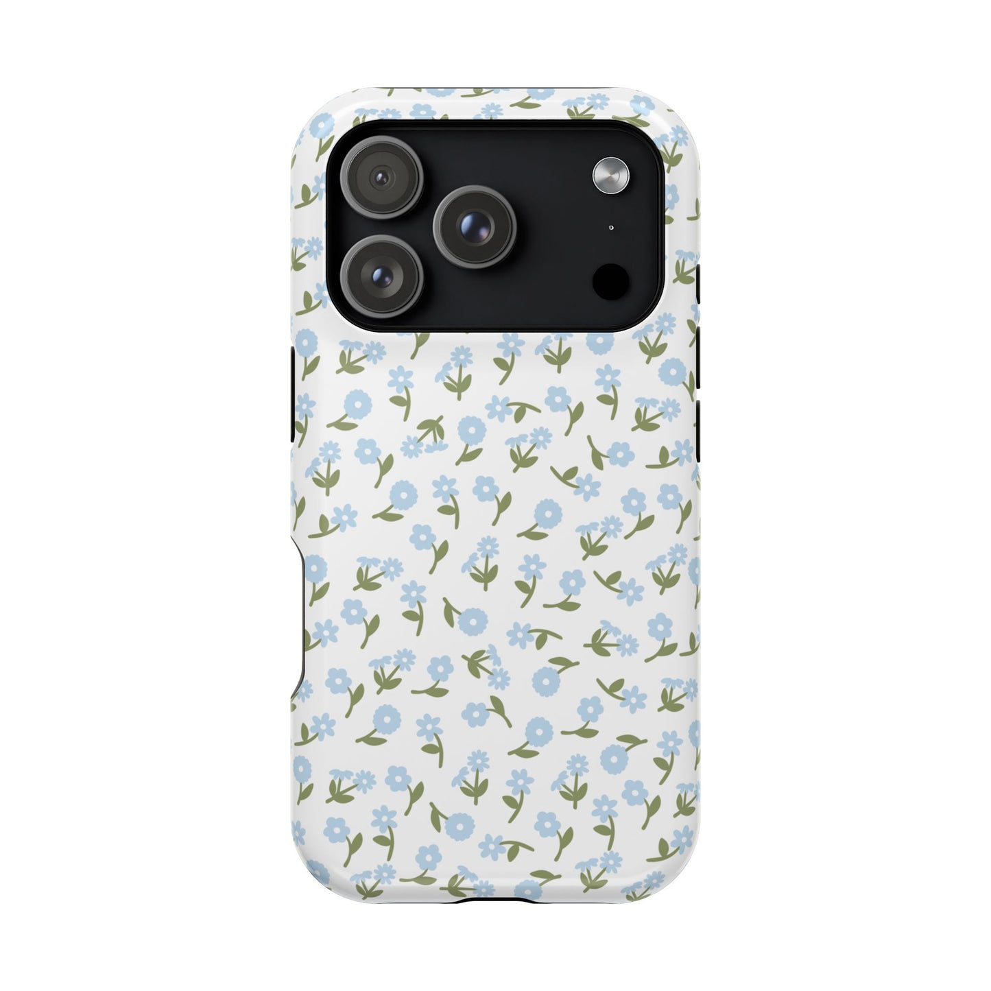 Blue Bloom iPhone Case