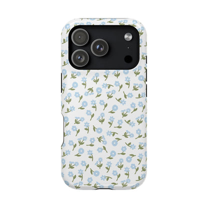 Blue Bloom iPhone Case