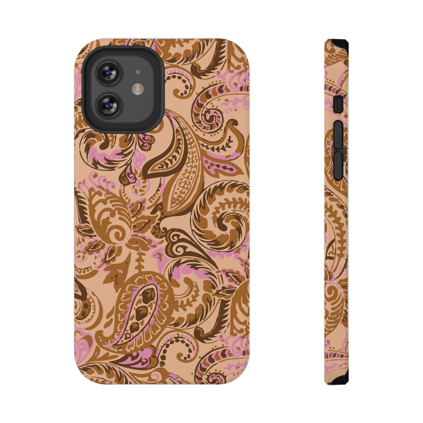 Honey Rose Paisley iPhone Case