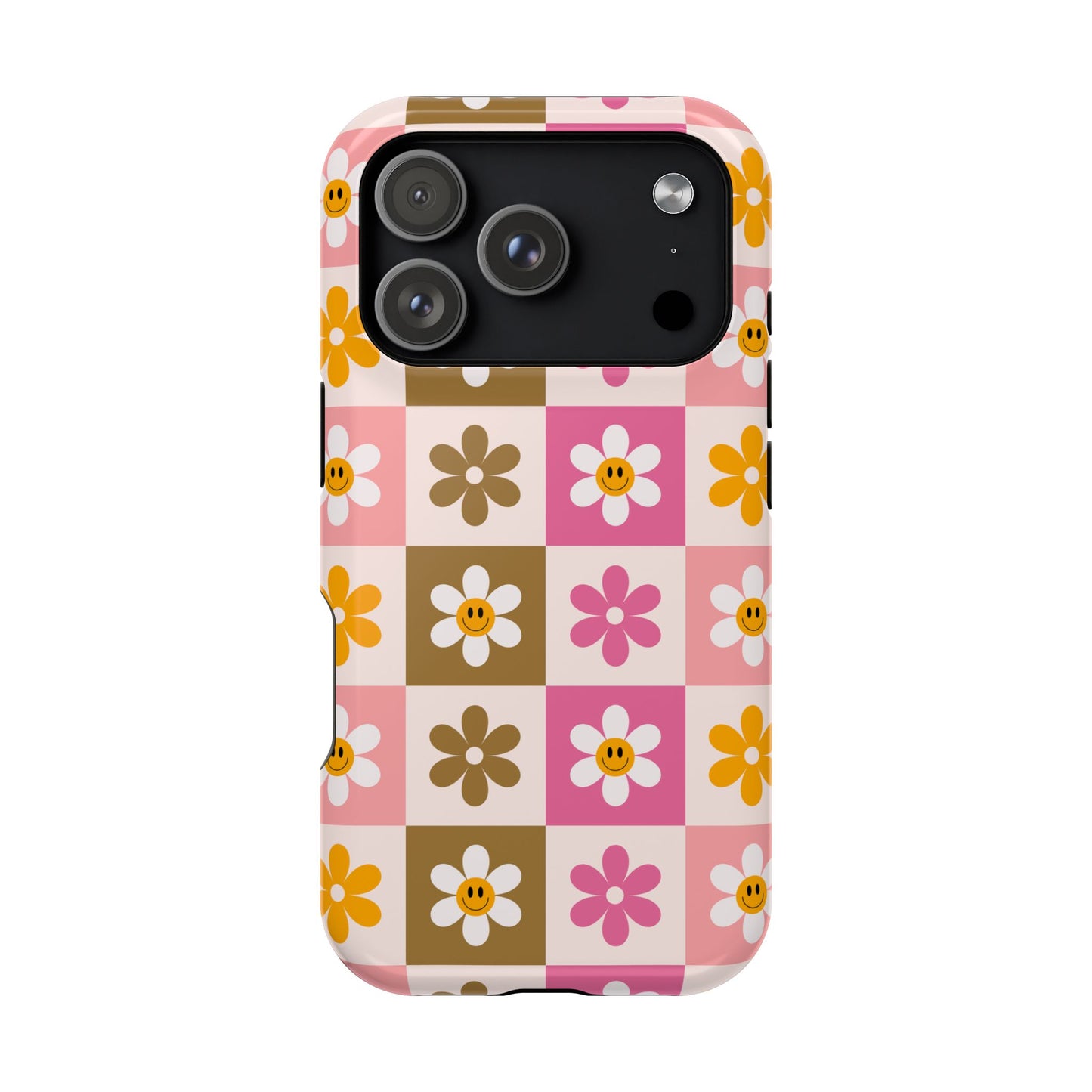 Smiley Flowers iPhone Case
