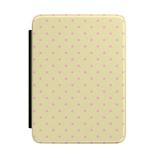 Lemon Sugar Mini Dots Kindle Case