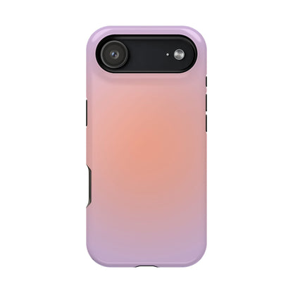 Orange & Purple Aura iPhone Case