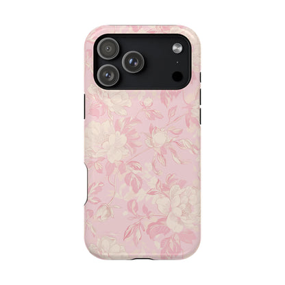 Pretty Pink Toile iPhone Case