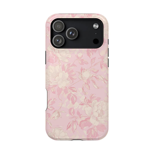 Pretty Pink Toile iPhone Case