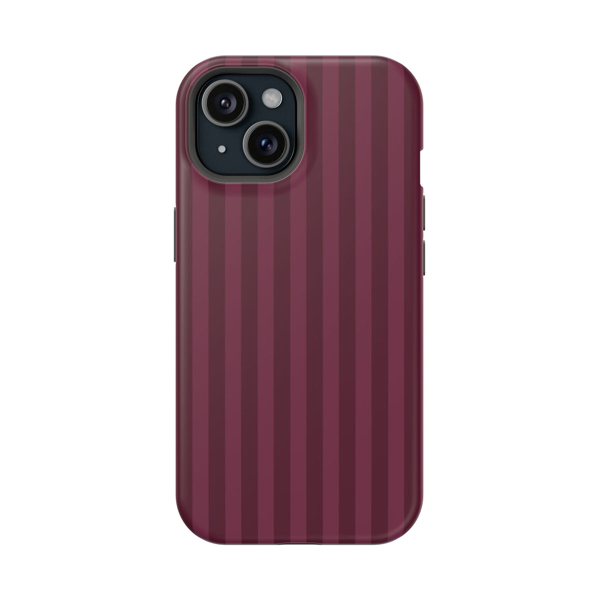 Plum Stripes iPhone Case