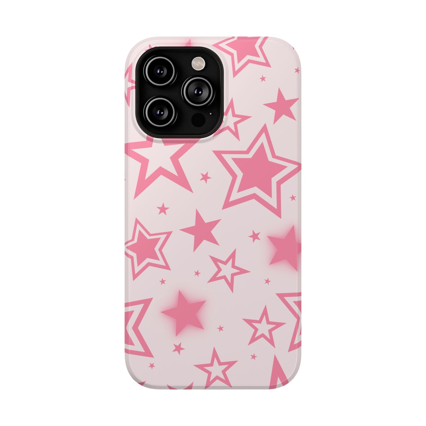 Hot Pink Stardust iPhone Case