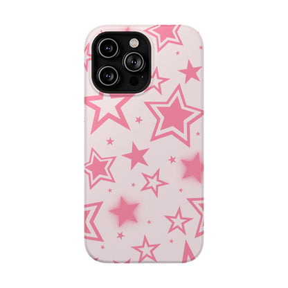Hot Pink Stardust iPhone Case
