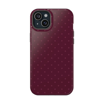 Berry Mini Dots iPhone Case