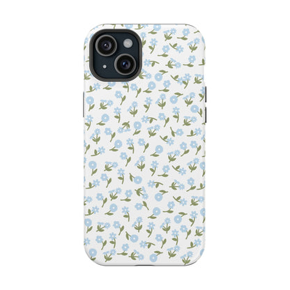 Blue Bloom iPhone Case