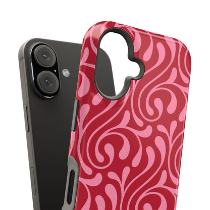 Cherry Paisley iPhone Case