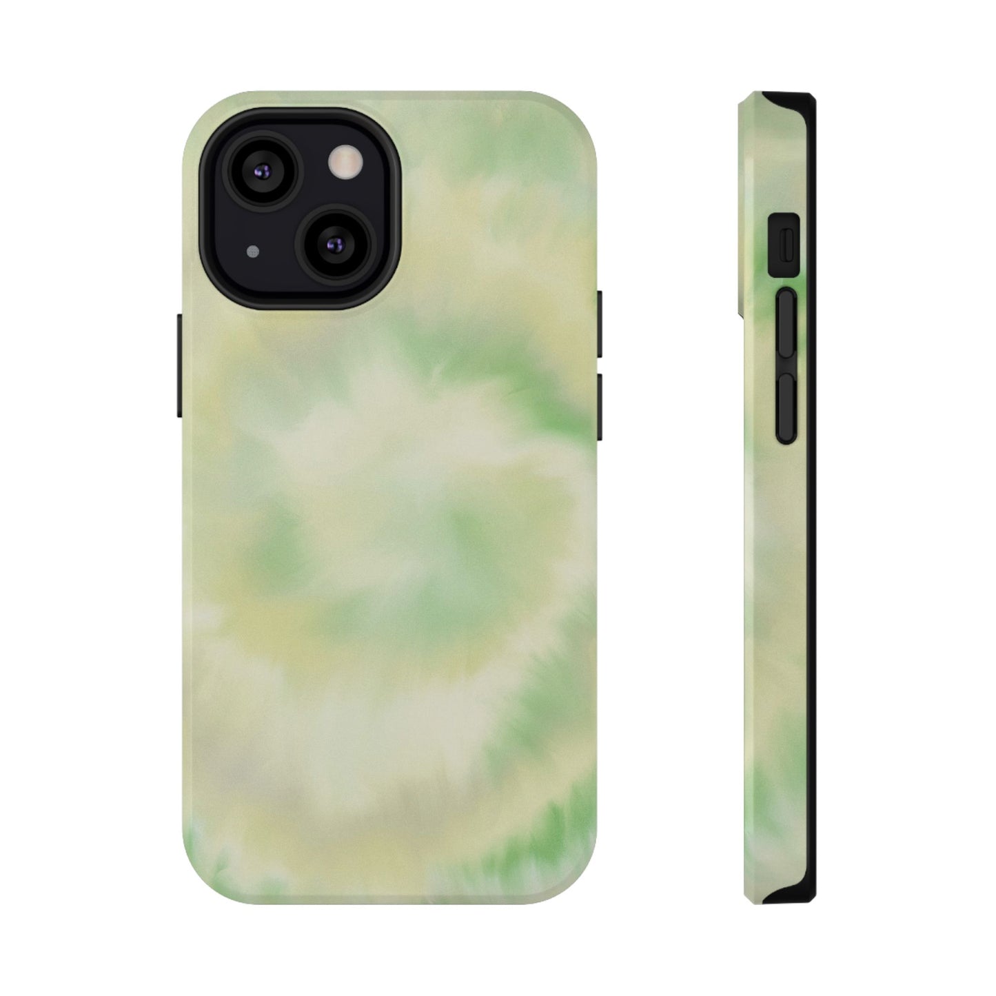 Lime Tie Dye iPhone Case