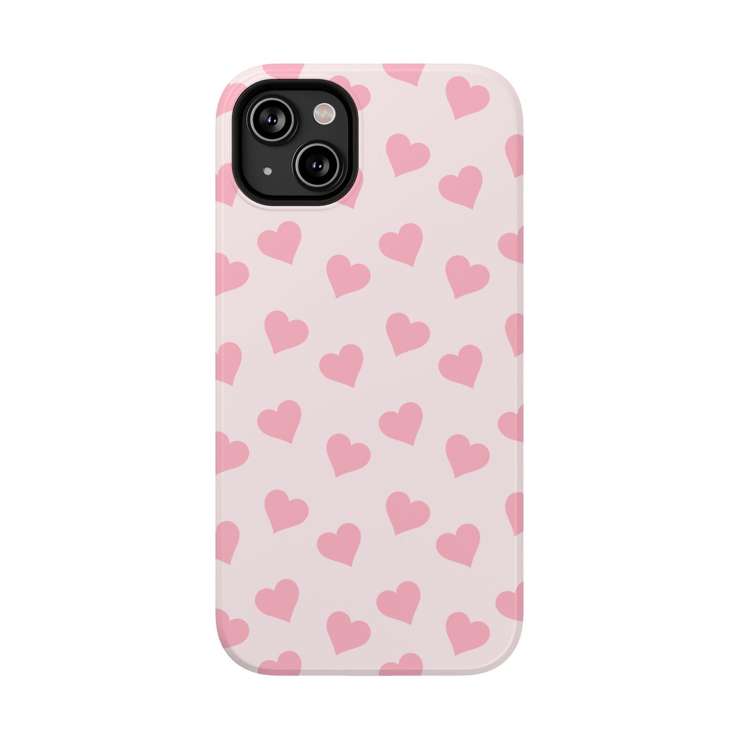Pink Heart Mania iPhone Case