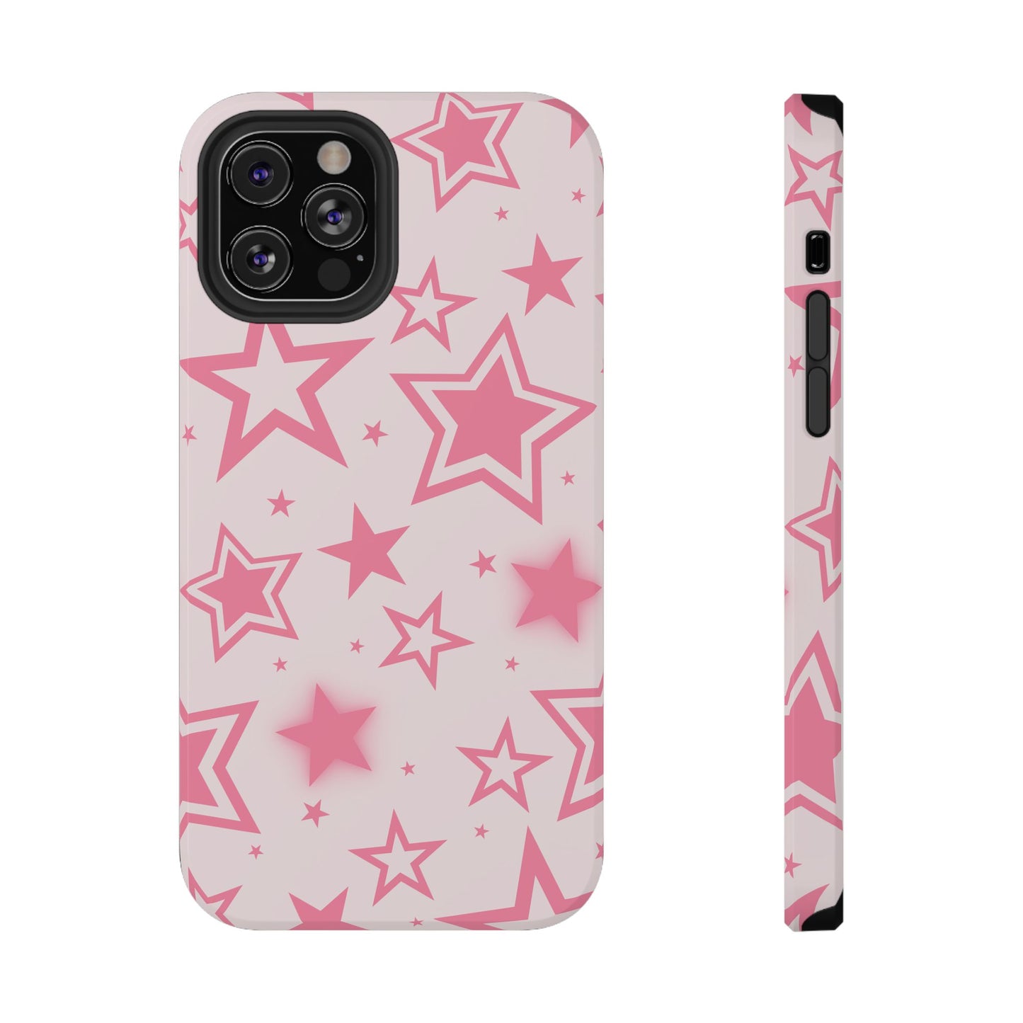 Hot Pink Stardust iPhone Case