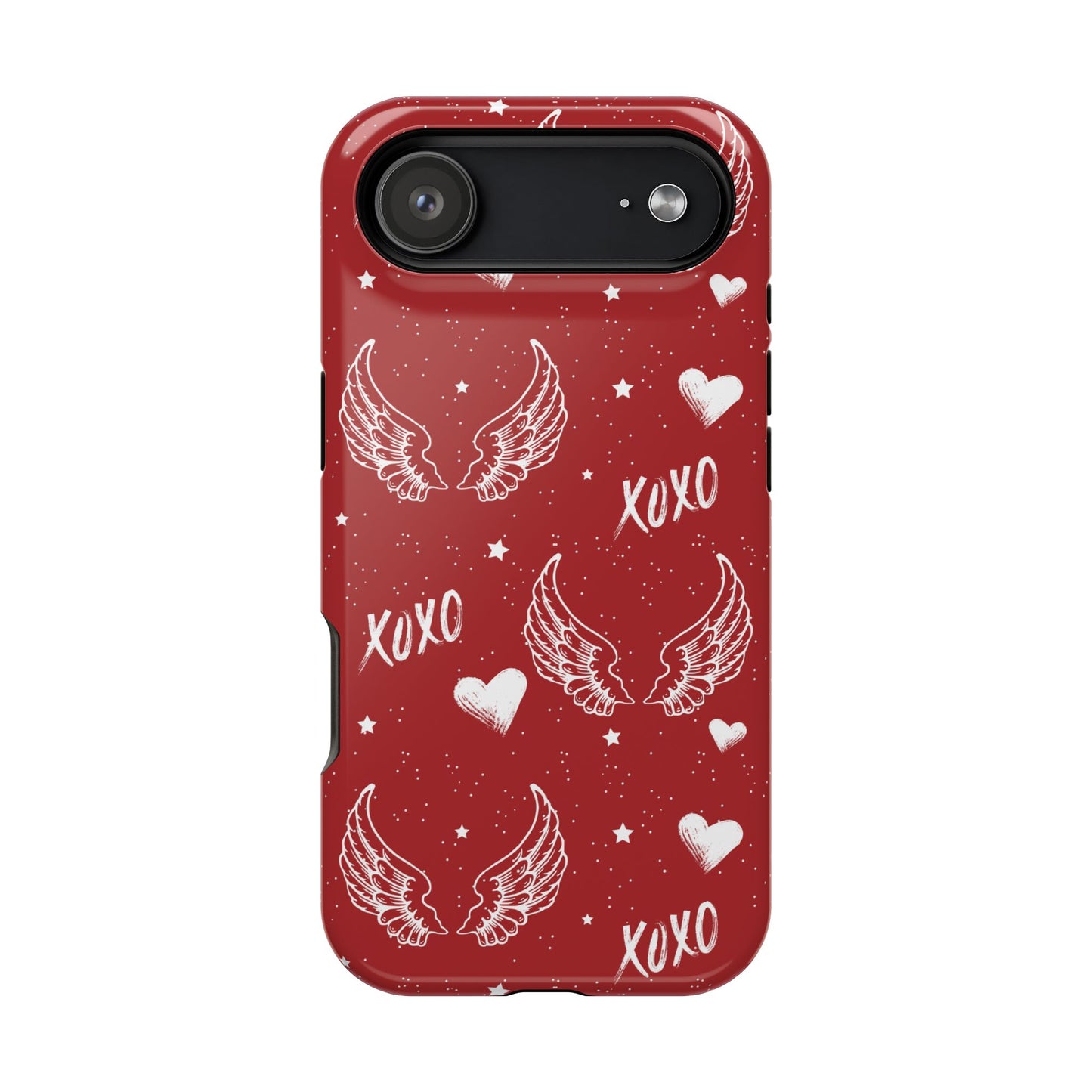 Y2K Red Angels iPhone Case