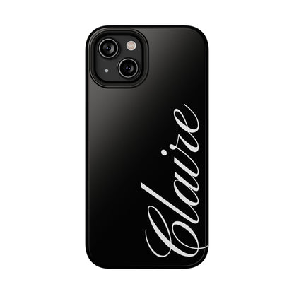 Custom Black iPhone Case