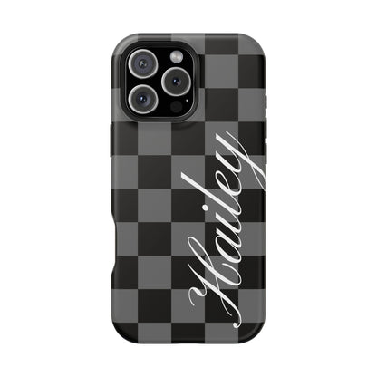 Custom Twilight Checkered iPhone Case