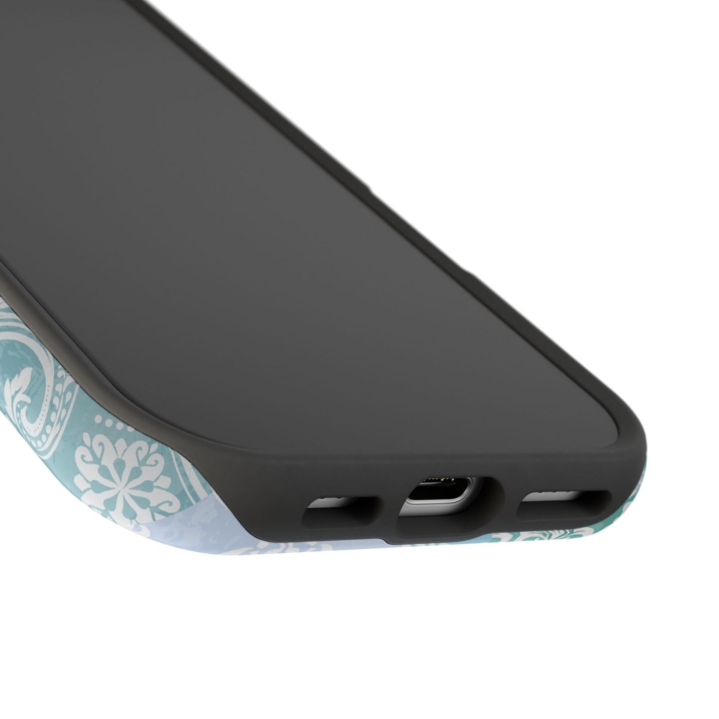 Jade Paisley iPhone Case