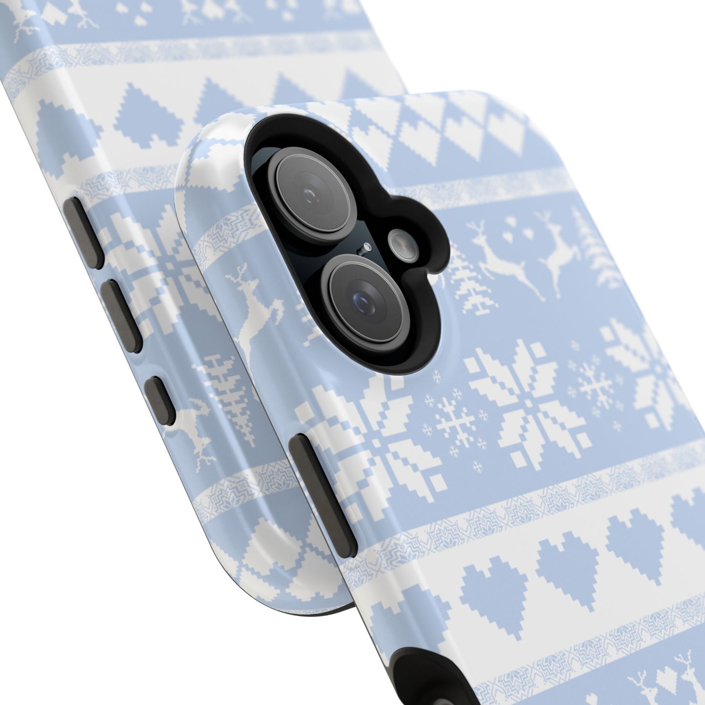 Blue Christmas Sweater iPhone Case