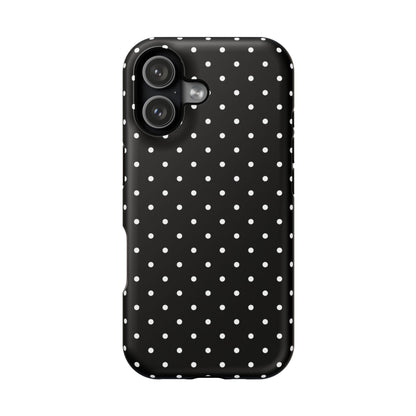 White Mini Dots iPhone Case