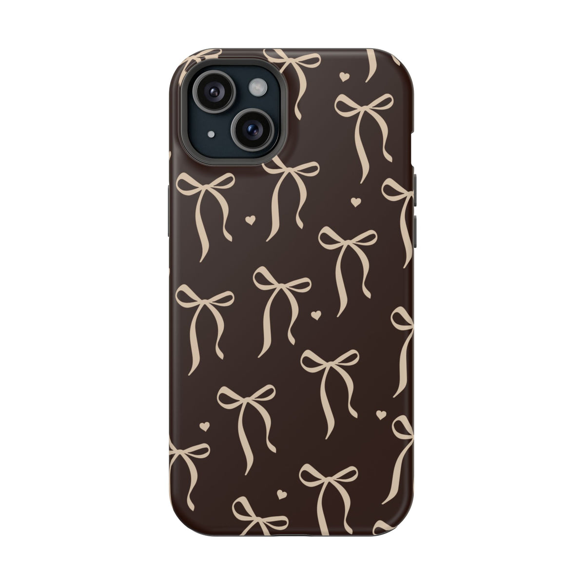 Chocolate Bows iPhone Case