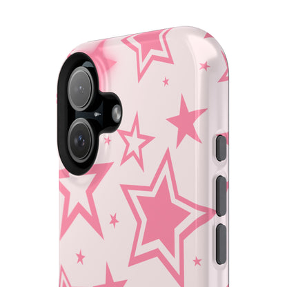Hot Pink Stardust iPhone Case