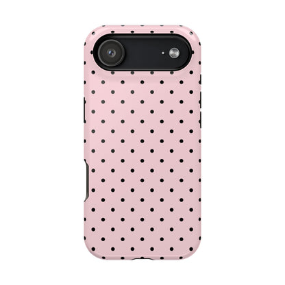 Pink Mini Dots iPhone Case