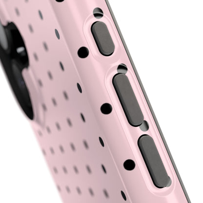 Pink Mini Dots iPhone Case