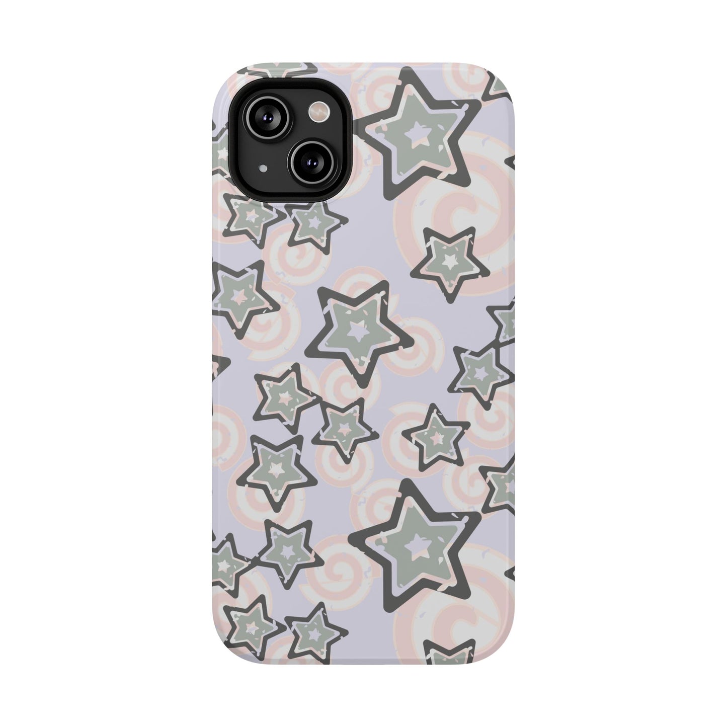 Y2K Gray Star iPhone Case