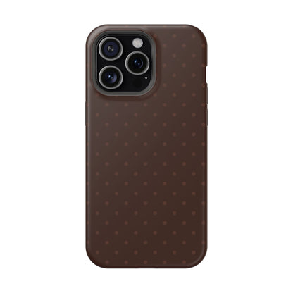 Mocha Mini Dots iPhone Case