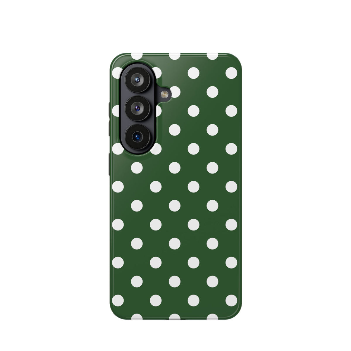 Green Polka Dots Samsung Case
