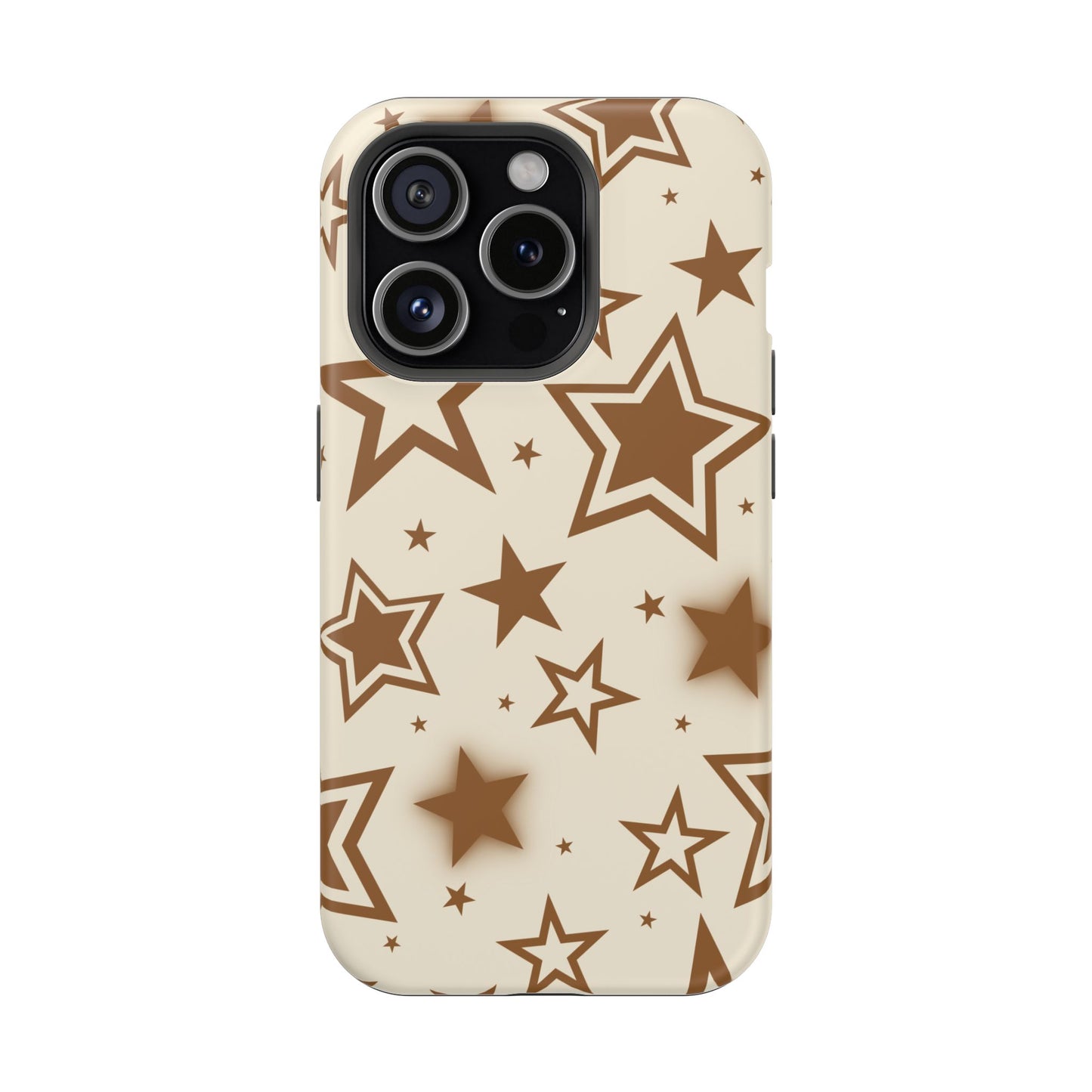 Brown Stardust iPhone Case