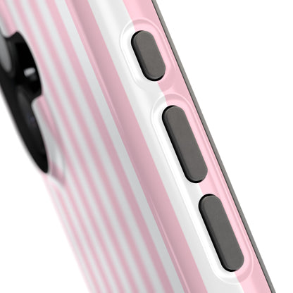 Pink Picnic Stripes iPhone Case