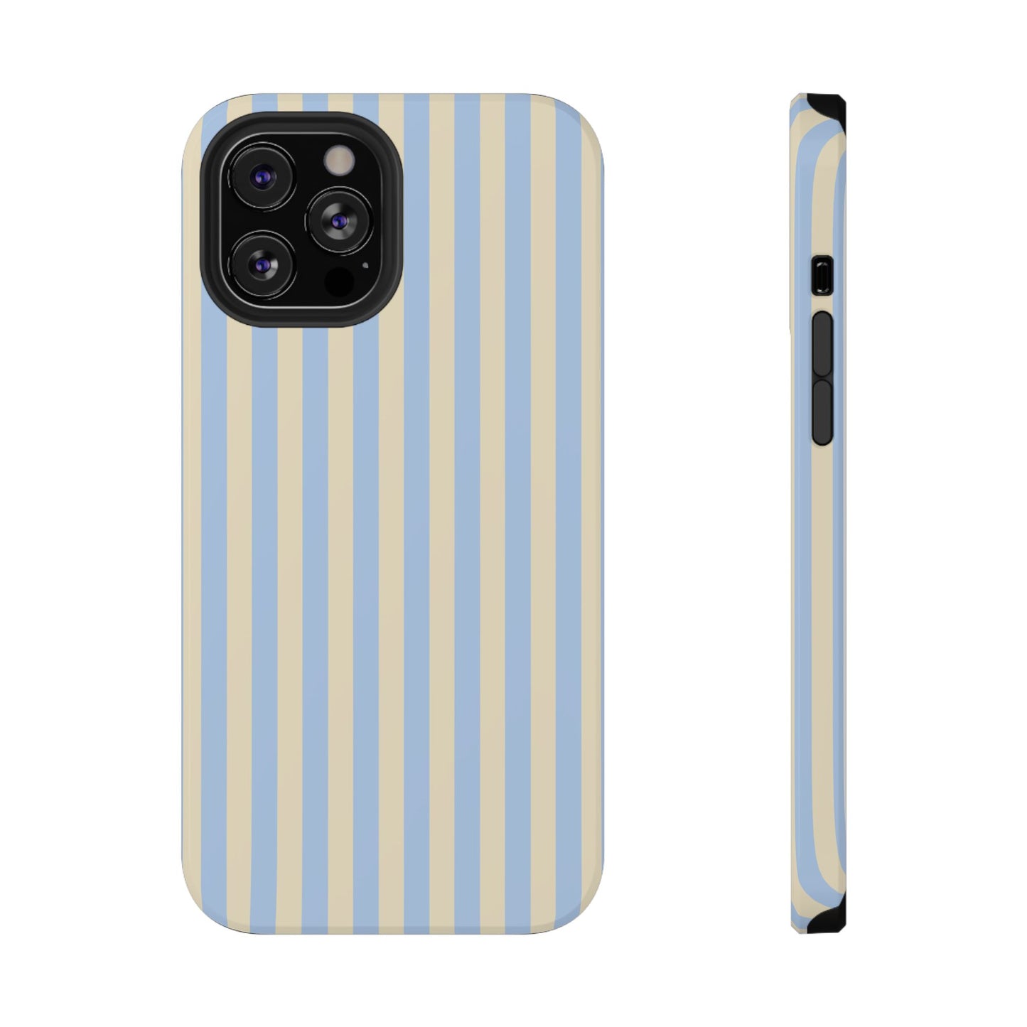 Lemon Sky Stripes iPhone Case