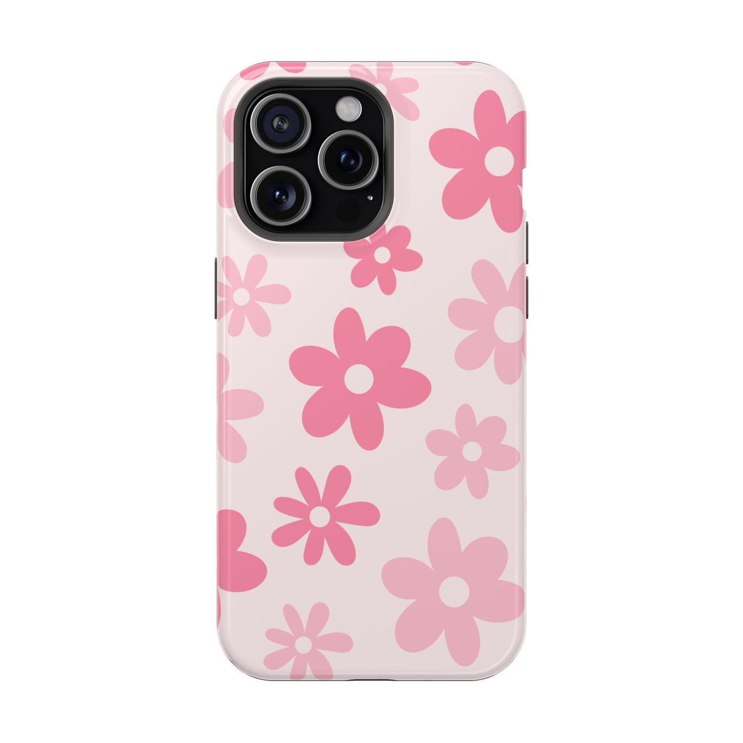 Pink Flower Power iPhone Case