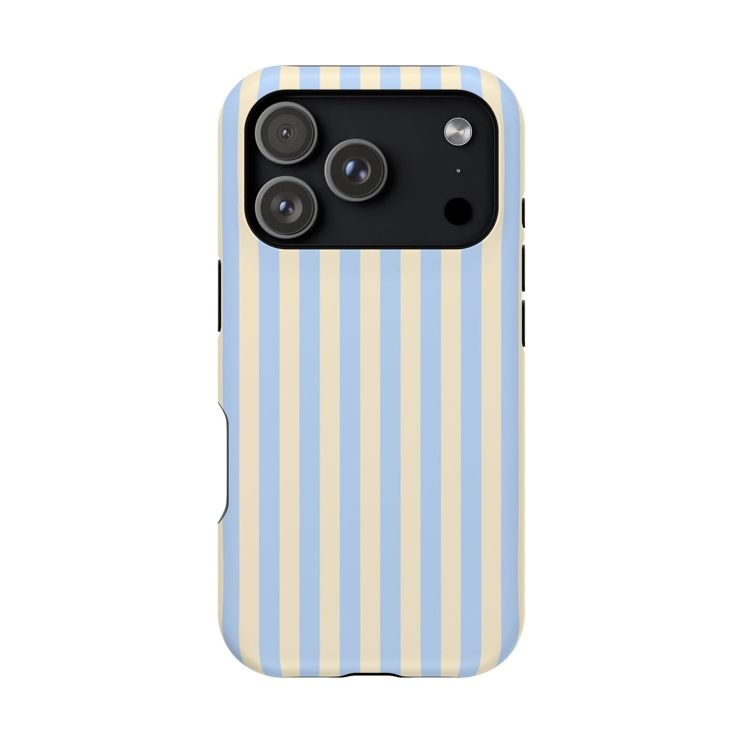 Lemon Sky Stripes iPhone Case
