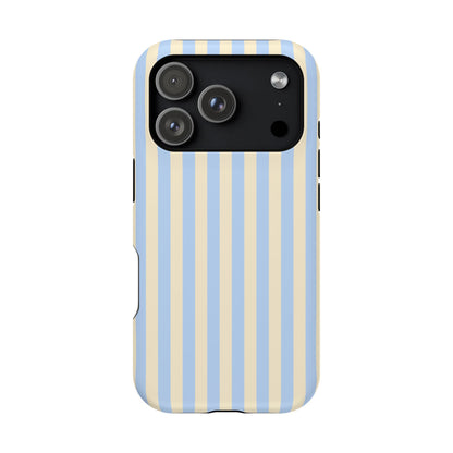 Lemon Sky Stripes iPhone Case