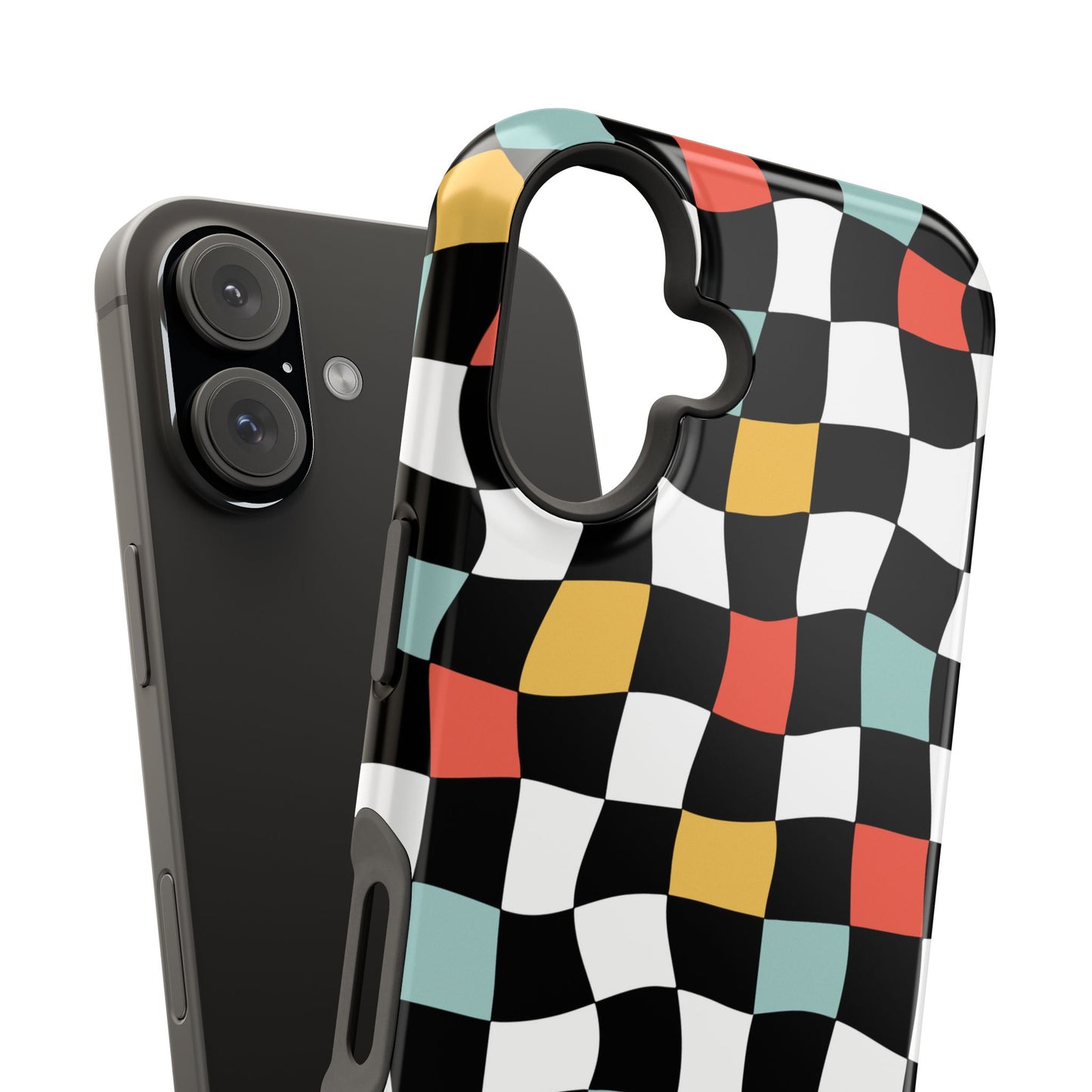 Retro Check iPhone Case
