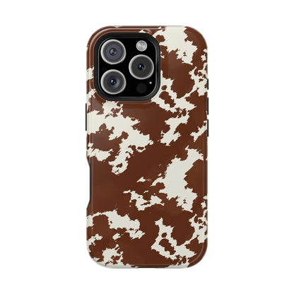 Brown Cow iPhone Case