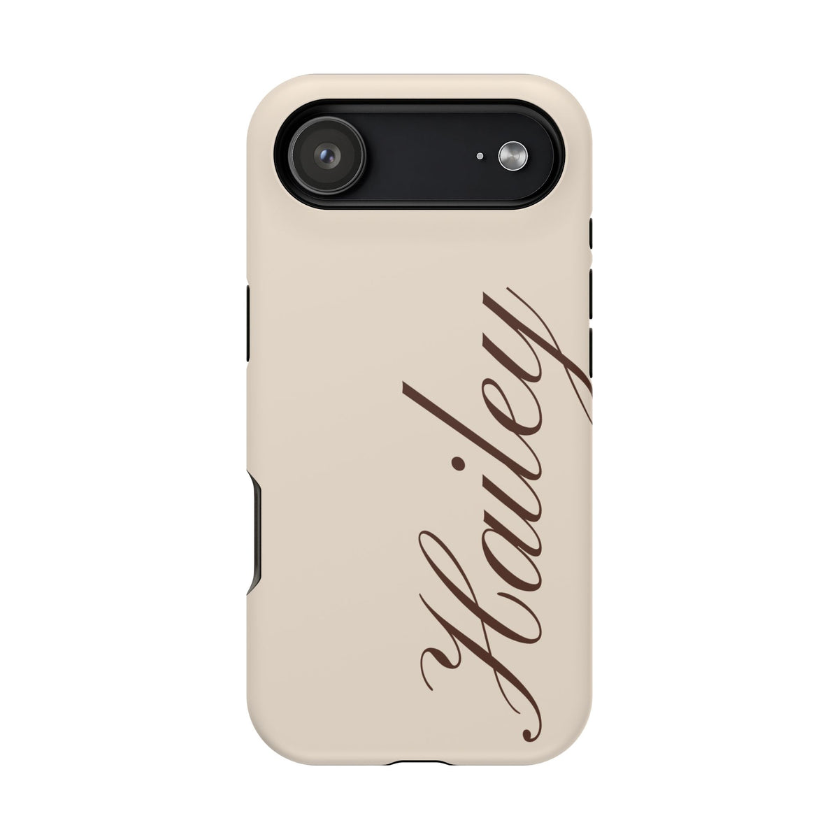 Custom Beige iPhone Case