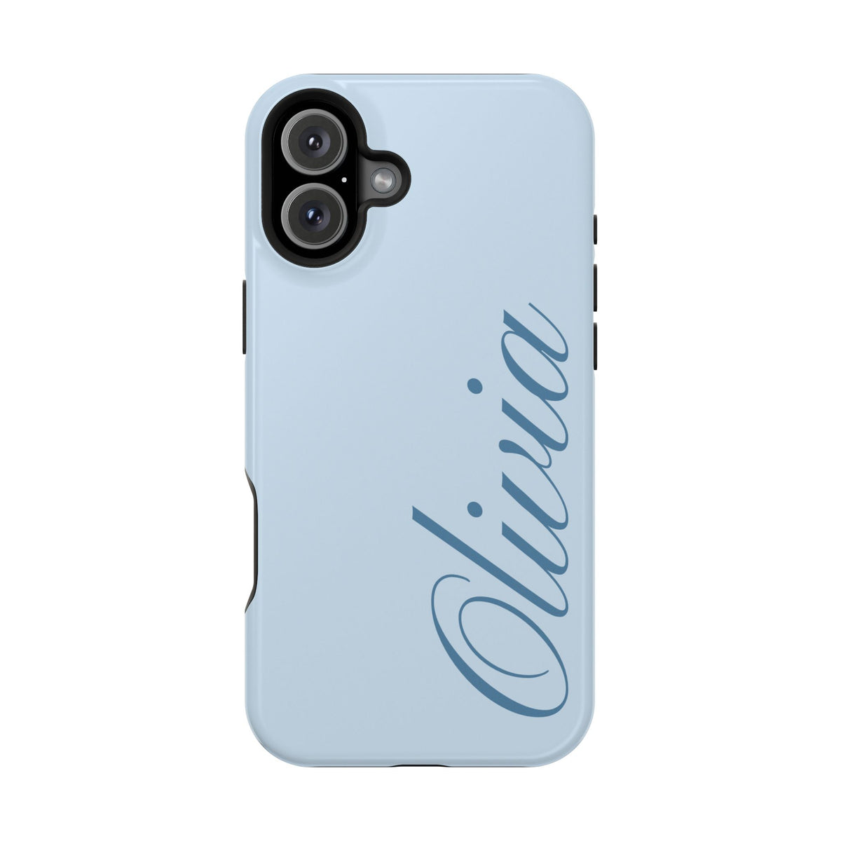 Custom Blue iPhone Case