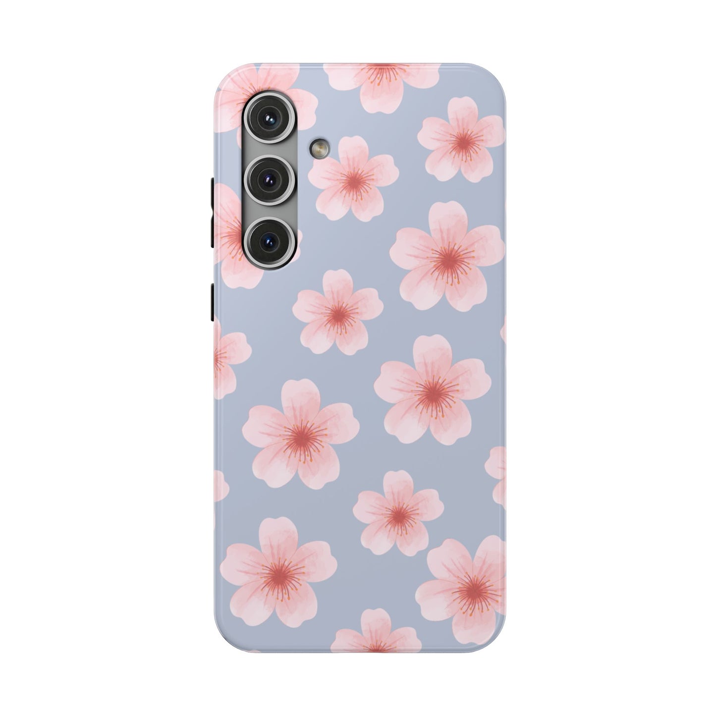 Blue Cherry Blossoms Samsung Case