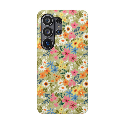 Colorful Posies Samsung Case