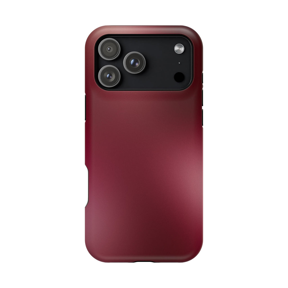 Burgundy Aura iPhone Case