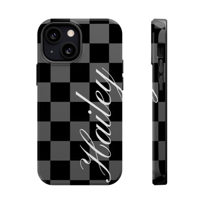 Custom Twilight Checkered iPhone Case