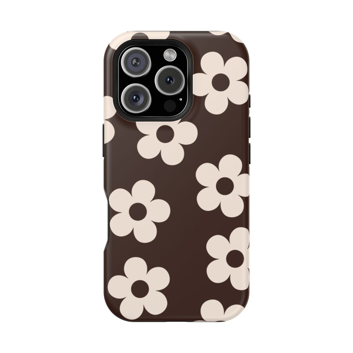 Cocoa Flowers iPhone Case