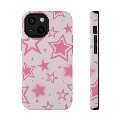 Hot Pink Stardust iPhone Case