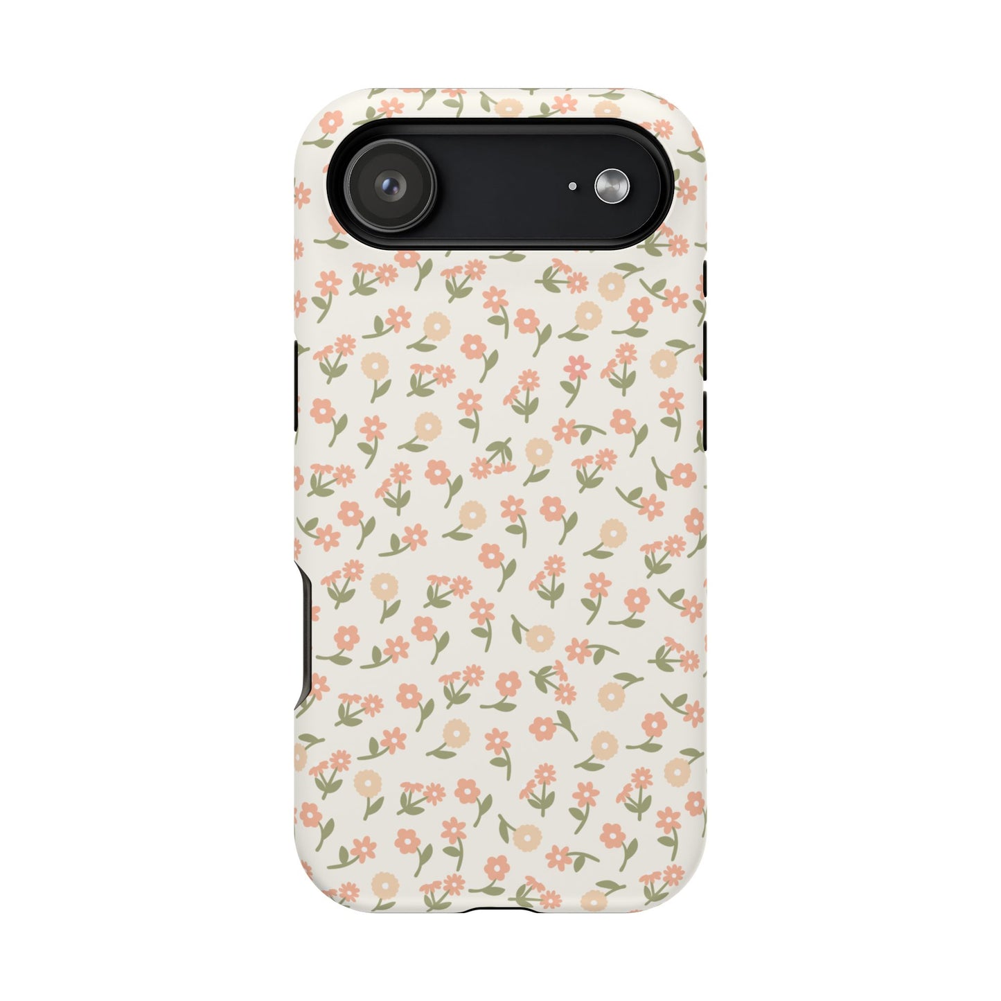 Peach Bloom iPhone Case